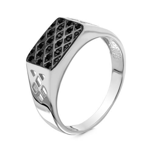 Кольцо печатка Серебро России, серебро 925 проба, вставка фианит (Серебро России, Россия) — от 218.61 руб. в сети магазинов 7 карат забронировать в магазине Кольцо печатка Серебро России, серебро 925 проба, вставка фианит