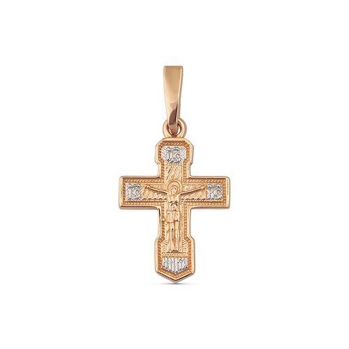 Подвеска крест православный, красное золото 585 проба (Беларусь) — от 929.70 руб. в сети магазинов 7 карат забронировать в магазине Подвеска крест православный, красное золото 585 проба (Беларусь)