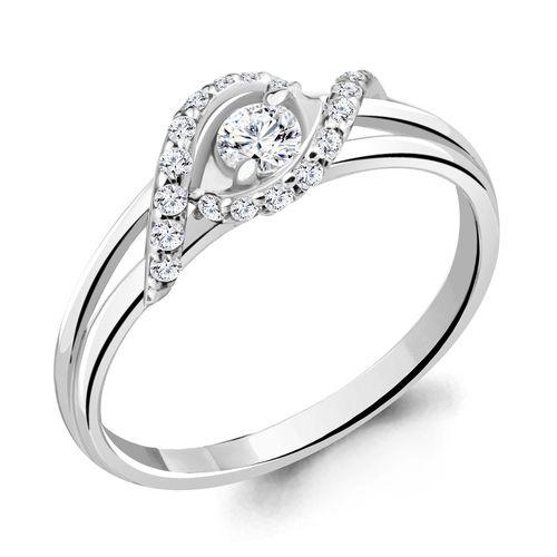 Кольцо декоративное Aquamarine, серебро 925 проба, вставка фианит (Aquamarine, Россия) — от 97.52 руб. в сети магазинов 7 карат забронировать в магазине Кольцо декоративное Aquamarine, серебро 925 проба, вставка фианит (Aquamarine, Россия)