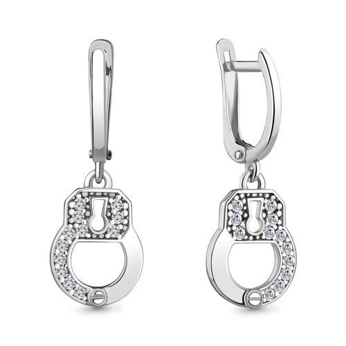 Серьги длинные Aquamarine, серебро 925 проба, вставка фианит (Aquamarine, Россия) — от 129.23 руб. в сети магазинов 7 карат забронировать в магазине Серьги длинные Aquamarine, серебро 925 проба, вставка фианит (Aquamarine, Россия)
