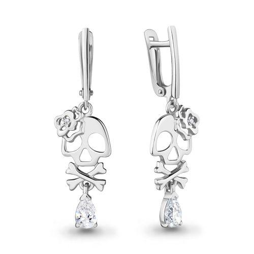 Серьги длинные Aquamarine, серебро 925 проба, вставка фианит (Aquamarine, Россия) — от 135.26 руб. в сети магазинов 7 карат забронировать в магазине Серьги длинные Aquamarine, серебро 925 проба, вставка фианит (Aquamarine, Россия)