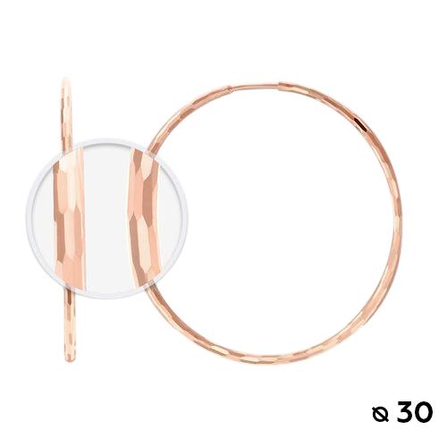 Серьги конго, красное золото 585 проба (Беларусь) — от 865.67 руб. в сети магазинов 7 карат забронировать в магазине Серьги конго, красное золото 585 проба