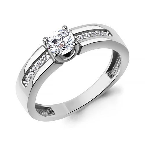 Кольцо помолвочное Aquamarine, серебро 925 проба, вставка фианит (Aquamarine, Россия) — от 128.13 руб. в сети магазинов 7 карат забронировать в магазине Кольцо помолвочное Aquamarine, серебро 925 проба, вставка фианит (Aquamarine, Россия)