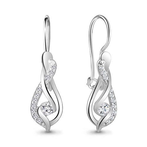 Серьги длинные Aquamarine, серебро 925 проба, вставка фианит (Aquamarine, Россия) — от 132.07 руб. в сети магазинов 7 карат забронировать в магазине Серьги длинные Aquamarine, серебро 925 проба, вставка фианит (Aquamarine, Россия)