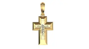 Крест SANIS золото 01-406829 (SANIS, Россия)