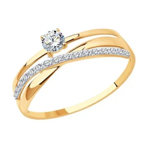 Кольцо  золото 016898 (Sokolov и Diamant, Россия)