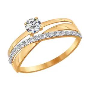 Кольцо  золото 016898-4 (Sokolov и Diamant, Россия)