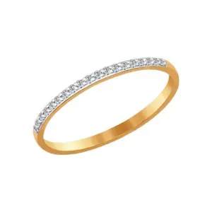 Кольцо  золото 016924 (Sokolov и Diamant, Россия)