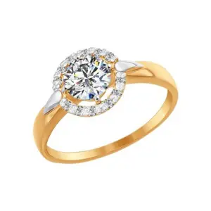Кольцо  золото 016960 (Sokolov и Diamant, Россия)
