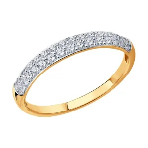 Кольцо  золото 017149 (Sokolov и Diamant, Россия)