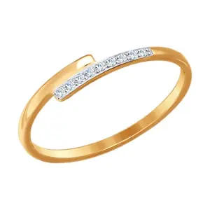 Кольцо  золото 017153-4 (Sokolov и Diamant, Россия)