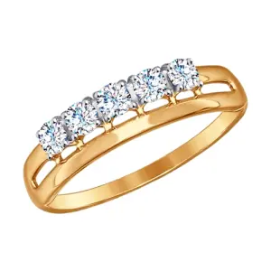Кольцо  золото 017170-4 (Sokolov и Diamant, Россия)