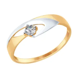 Кольцо  золото 017288-4 (Sokolov и Diamant, Россия)