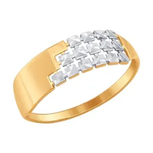 Кольцо  золото 017325 (Sokolov и Diamant, Россия)