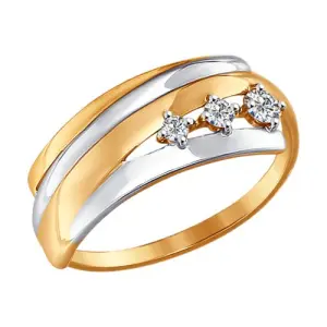Кольцо  золото 017335-4 (Sokolov и Diamant, Россия)