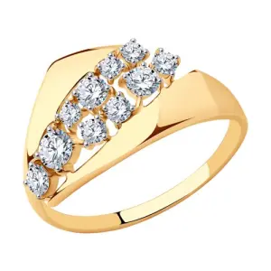 Кольцо  золото 017398 (Sokolov и Diamant, Россия)