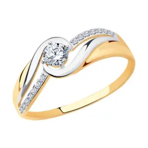 Кольцо  золото 017415-4 (Sokolov и Diamant, Россия)
