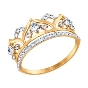 Кольцо  золото 017416-4 (Sokolov и Diamant, Россия)