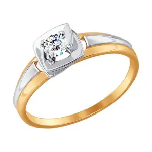 Кольцо  золото 017453 (Sokolov и Diamant, Россия)
