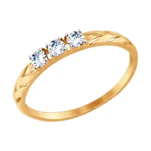 Кольцо  золото 017516-4 (Sokolov и Diamant, Россия)