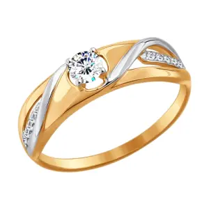 Кольцо  золото 017646-4 (Sokolov и Diamant, Россия)