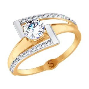 Кольцо  золото 017767-4 (Sokolov и Diamant, Россия)