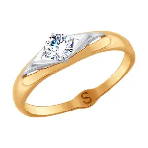 Кольцо  золото 017779 (Sokolov и Diamant, Россия)