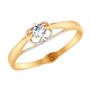 Кольцо  золото 017820 (Sokolov и Diamant, Россия)