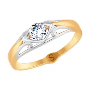Кольцо  золото 017830 (Sokolov и Diamant, Россия)