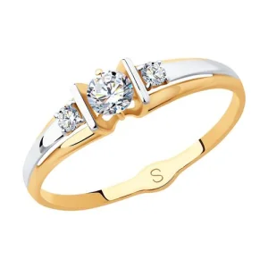 Кольцо  золото 017846-4 (Sokolov и Diamant, Россия)