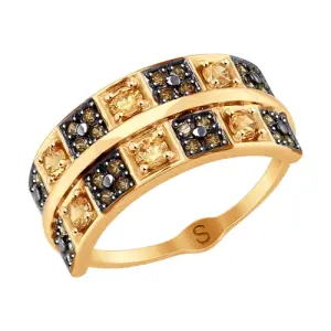 Кольцо  золото 017851-4 (Sokolov и Diamant, Россия)