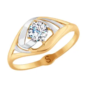 Кольцо  золото 017855 (Sokolov и Diamant, Россия)