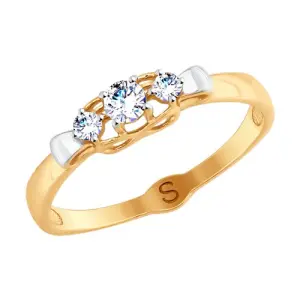 Кольцо  золото 017866 (Sokolov и Diamant, Россия)
