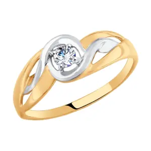 Кольцо  золото 017899 (Sokolov и Diamant, Россия)