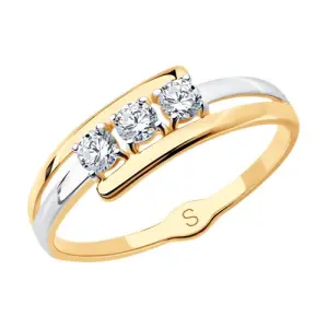 Кольцо  золото 017900 (Sokolov и Diamant, Россия)