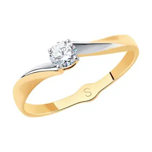 Кольцо  золото 017913 (Sokolov и Diamant, Россия)