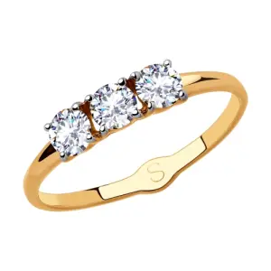 Кольцо  золото 017957 (Sokolov и Diamant, Россия)