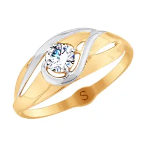 Кольцо  золото 017980 (Sokolov и Diamant, Россия)