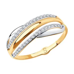 Кольцо  золото 018026 (Sokolov и Diamant, Россия)