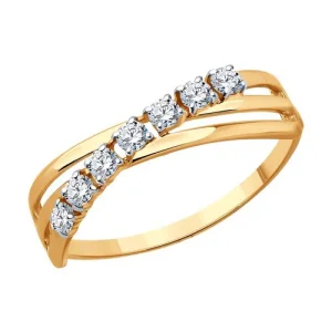Кольцо  золото 018057 (Sokolov и Diamant, Россия)