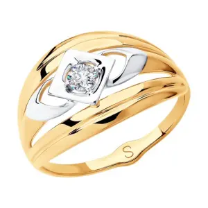 Кольцо SOKOLOV золото 018105-4 (Sokolov и Diamant, Россия)