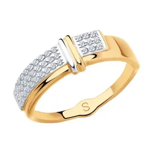 Кольцо  золото 018126-4 (Sokolov и Diamant, Россия)