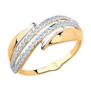 Кольцо  золото 018131 (Sokolov и Diamant, Россия)