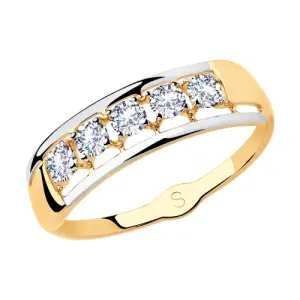 Кольцо  золото 018132-4 (Sokolov и Diamant, Россия)