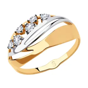 Кольцо  золото 018187 (Sokolov и Diamant, Россия)