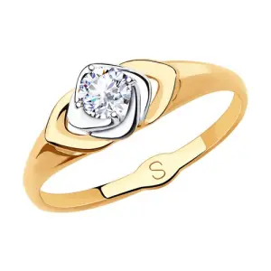 Кольцо  золото 018219 (Sokolov и Diamant, Россия)
