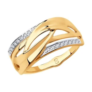 Кольцо  золото 018243 (Sokolov и Diamant, Россия)