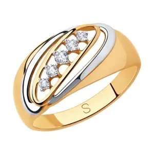Кольцо  золото 018252 (Sokolov и Diamant, Россия)