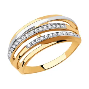Кольцо  золото 018306 (Sokolov и Diamant, Россия)