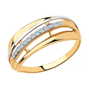 Кольцо  золото 018334 (Sokolov и Diamant, Россия)